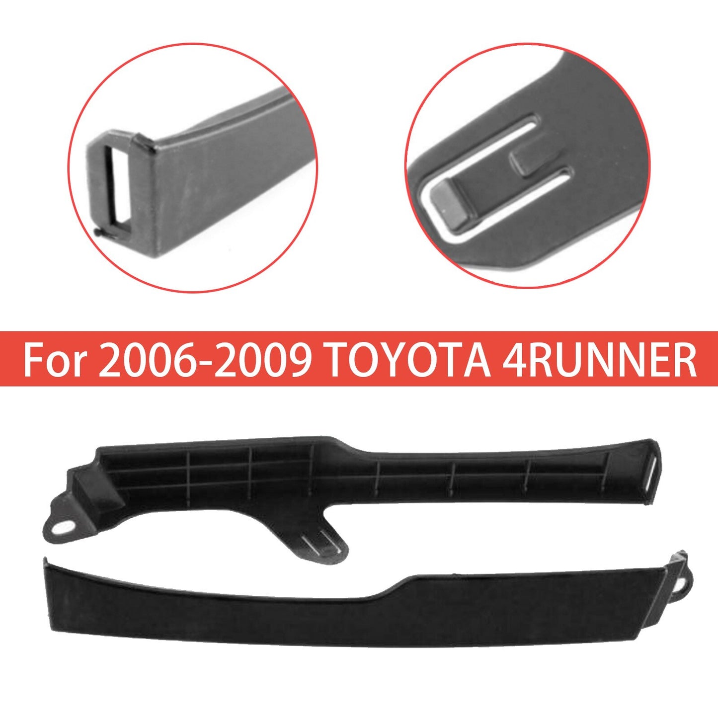 Front Bumper Grille Headlight Filler Trim Kit RH LH Fit 06-09 for TOYOTA 4RUNNER AT
