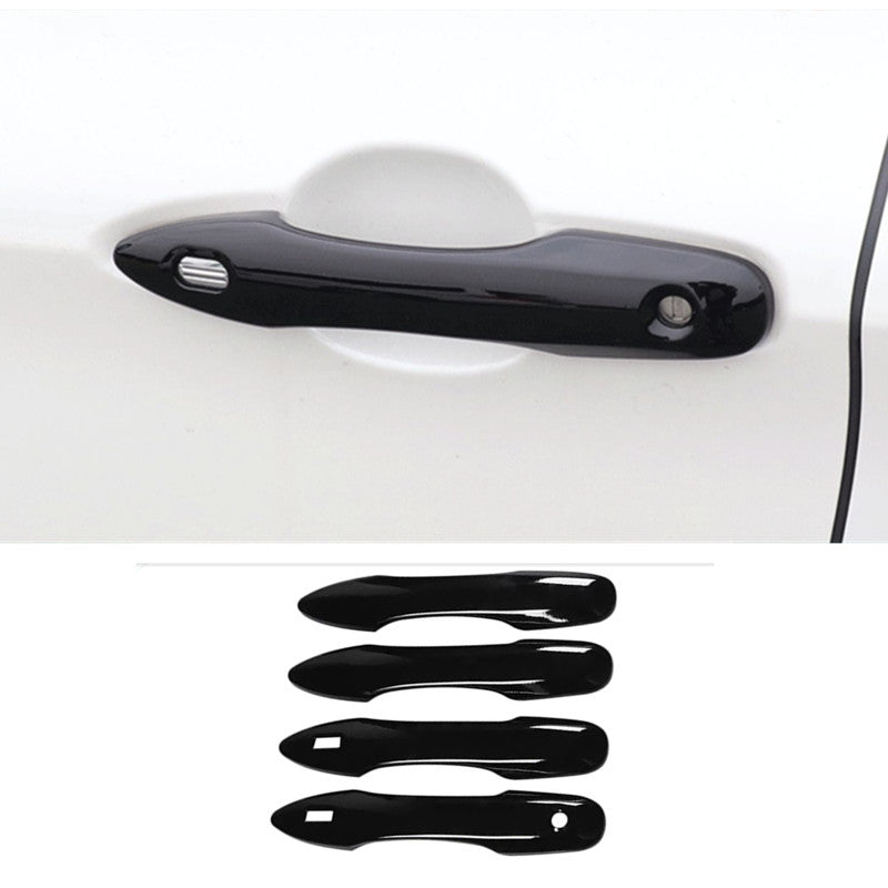 Black Before&After Car Door Handles Cover Trim for Corolla 2019-2023 v