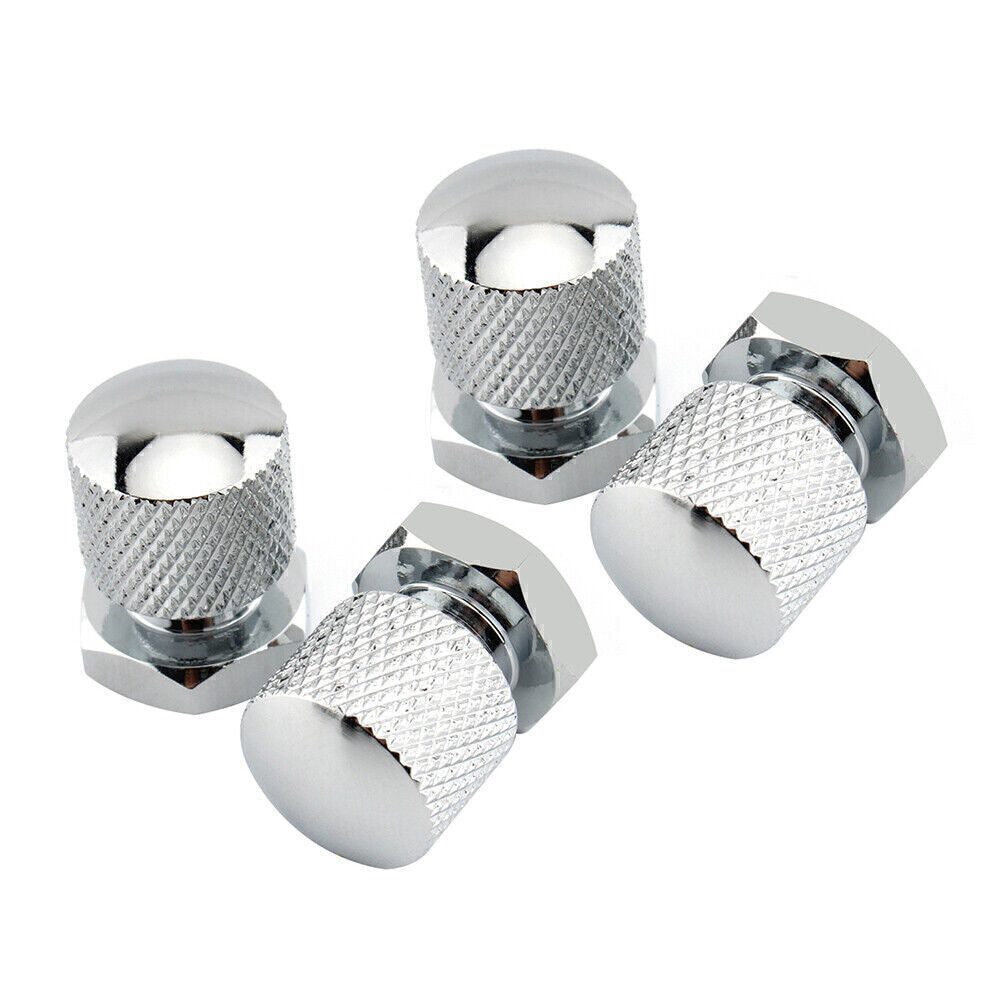 for Harley Davidson Touring Silver Solo for Seat Nuts Mounting Nuts 1/4-20 Thread