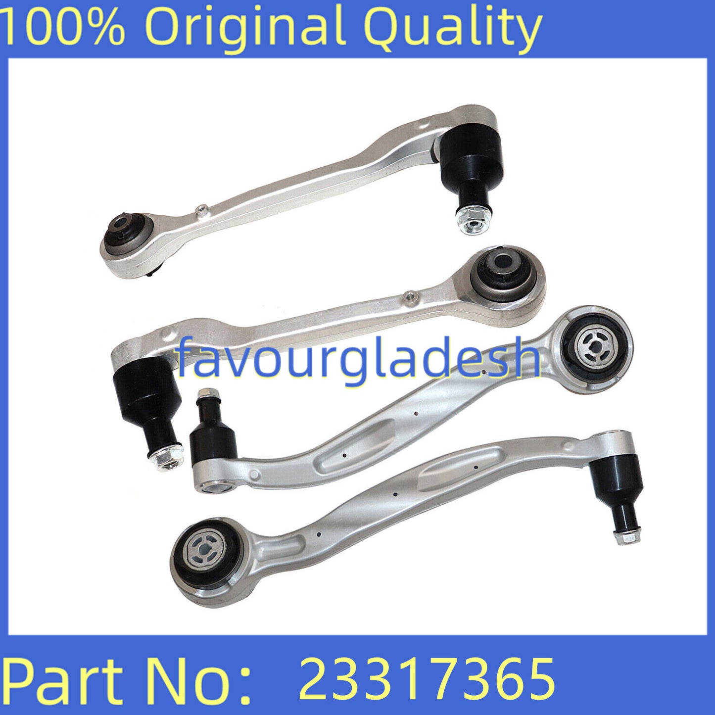 4pcs Control Arm Front LH  RH for Chevrolet Camaro 2016-2021 23317365 23317366