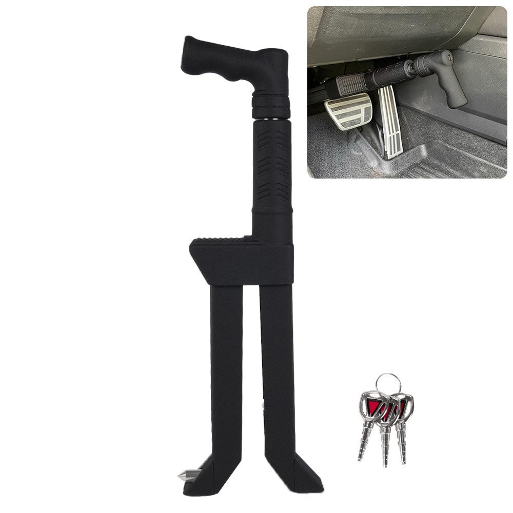 Multi-Function Safety Brake Pedal Lock Anti-Theft Device Clutch Lock V15(5-15Mm) Q