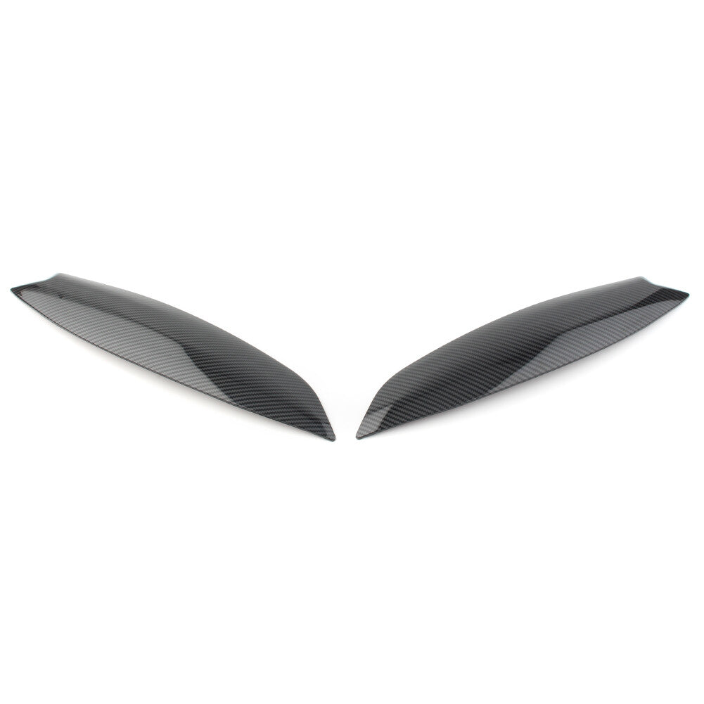 Carbon Fiber Headlight Eye Lid Eyebrow Cover FIt for VW for Golf 5 GTI R32 MK5 2004-2007