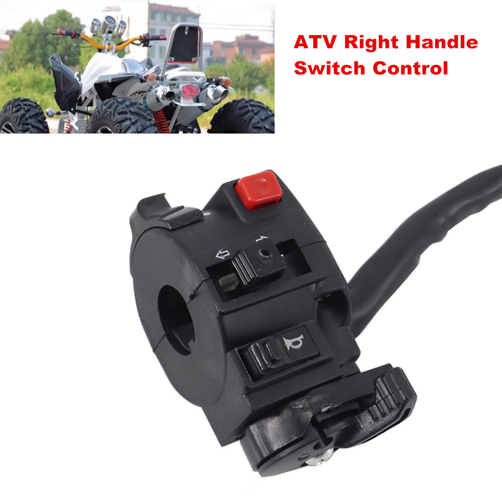 Combination all-terrain vehicle right handlebar switch control with choke coil lever 50-125 150 200 250cc- n
