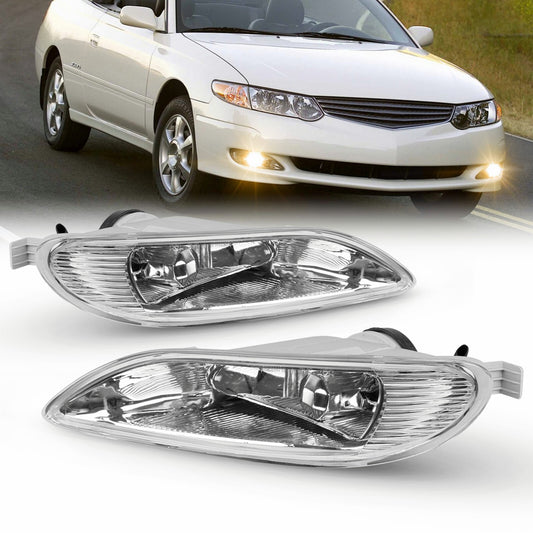 Fits 2002 - 2004 for Camry front bumper fog lights 1 pair left and right - v