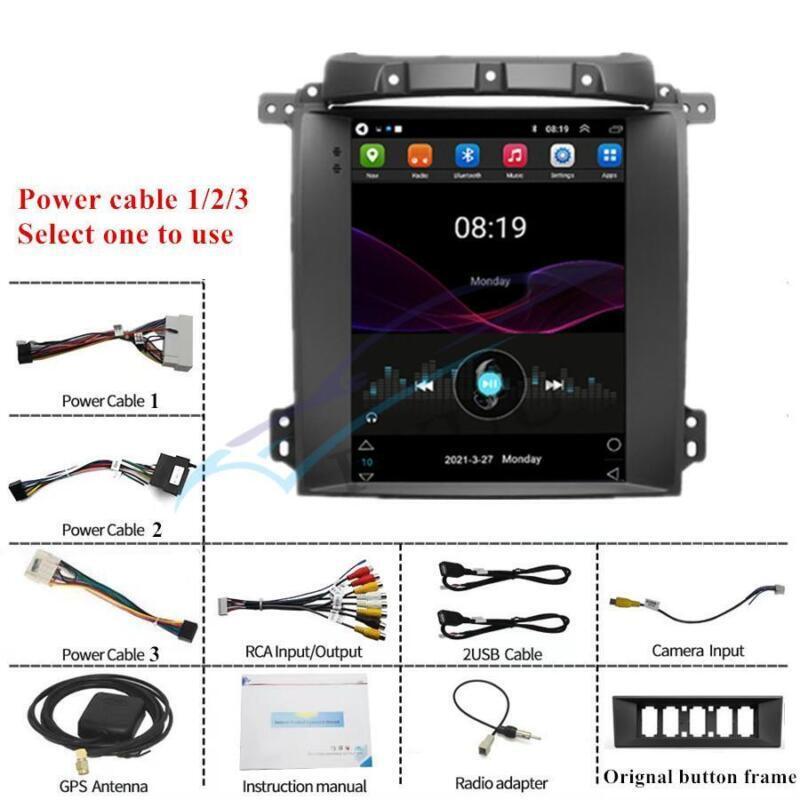Radio, GPS, Navi RDS, 9.7-inch vertical Android 11 car stereo for 2002-2006 for Kia Sorento. n