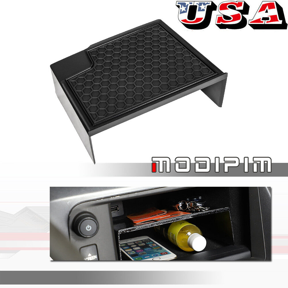 The dashboard display storage box tray bracket is suitable for Corvette C7 Stingray 2014-2019- v
