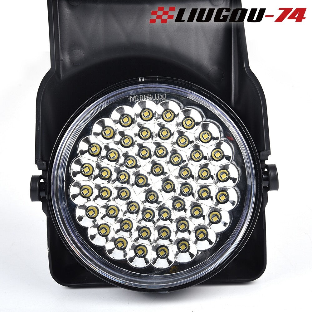 Suitable for 03-06 for GMC for Sierra 1500 2500 3500 microphone LED fog light left+right U- v