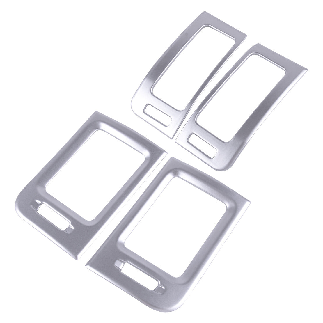 4x By Chrome Air Vent Outlet Frame Cover Trim fit for Nissan X-trail T31 08-2013