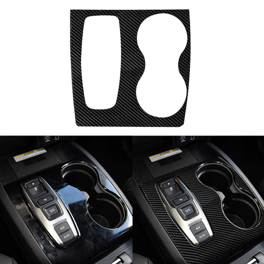 2X Red for VW for Golf 8 MK8 GTI 2021 Carbon Fiber A-Pillow Speaker Frame Cover Trim v