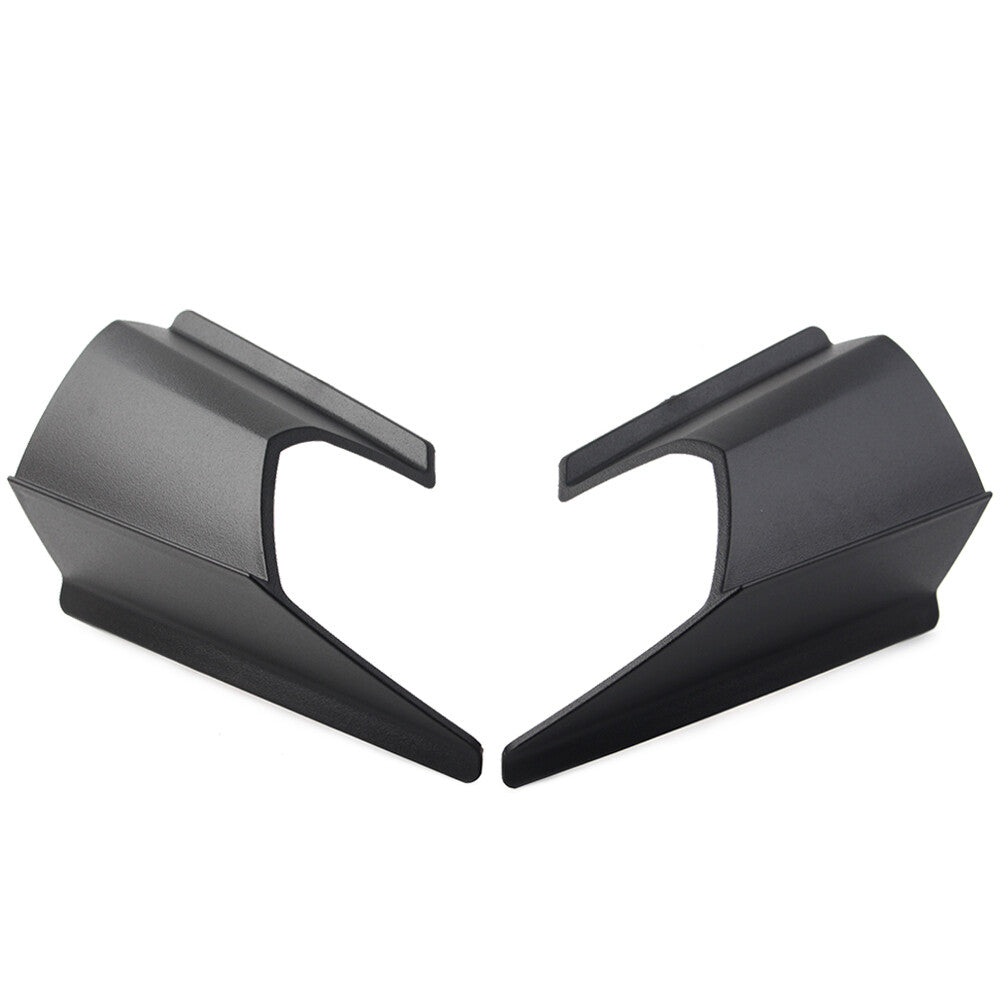Side Winglet Wind Fin Spoiler Front Fairing Cover for Honda ADV150 19-20 Black