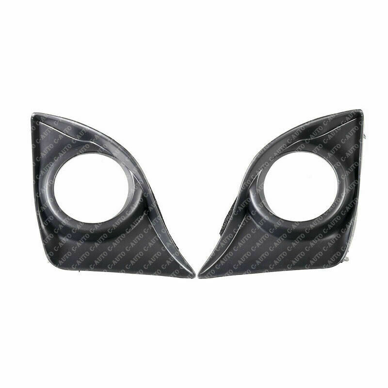 LH&RH Front Fog Light Lamp Black Cover Bezel for Lexus IS250 IS350 2011-2013 v