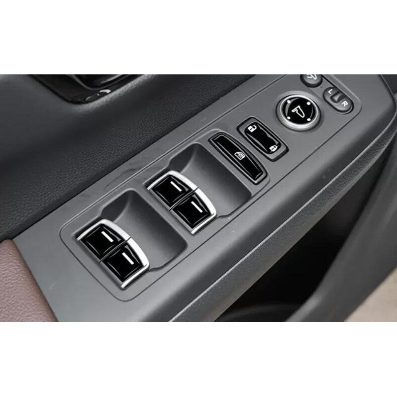 for Honda CR-V 2023-2024 Black Window Lock Lift Switch Button Panel Trim Decor