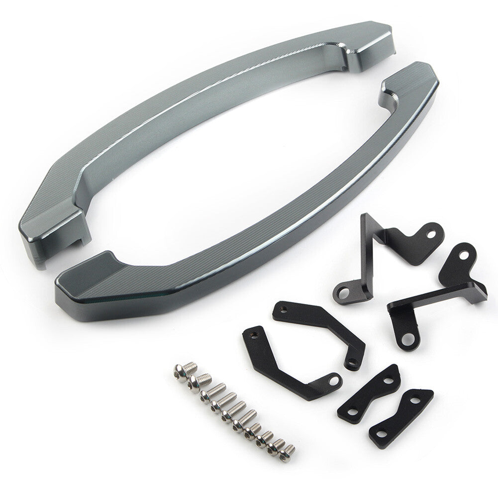 Tail Rear for Seat Passenger Handle Grab Bars for Yamaha MT07 FZ07 2014-2017 Grey