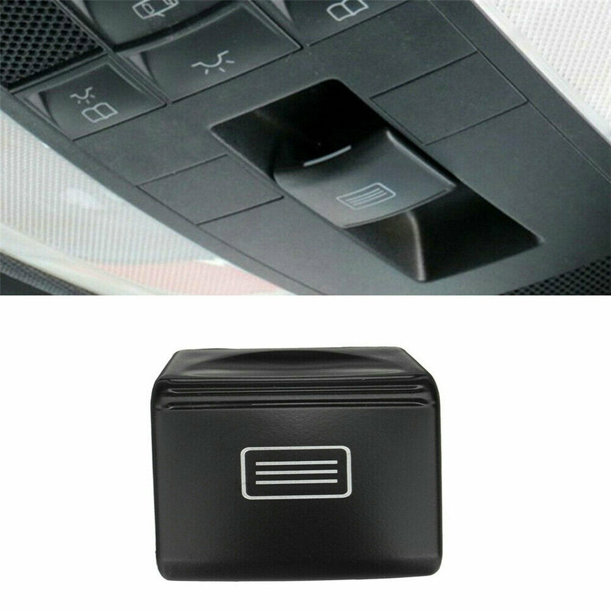 1x Class Window Sunroof Switch Button Replacement for Mercedes W212 W218 C E CLS