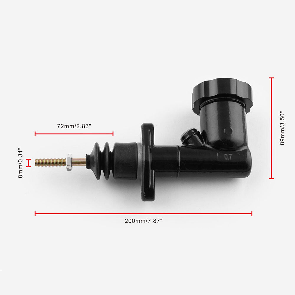Compact Remote Aluminum Master Cylinder 3/4 Bore replace PN: 260-6089 Q