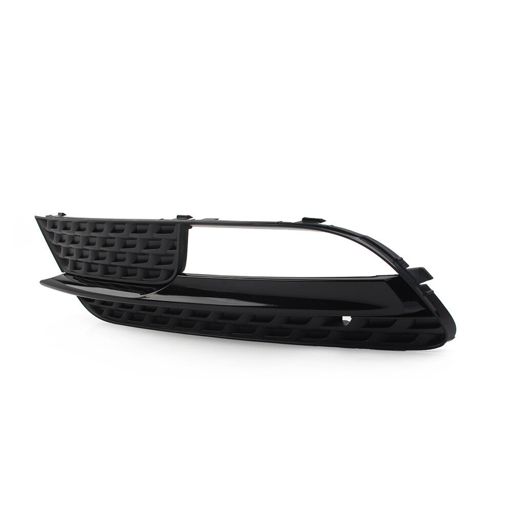 Car Front Bumper Fog Light Grill Grille Cover for Audi A5 2012-2016 Black Left