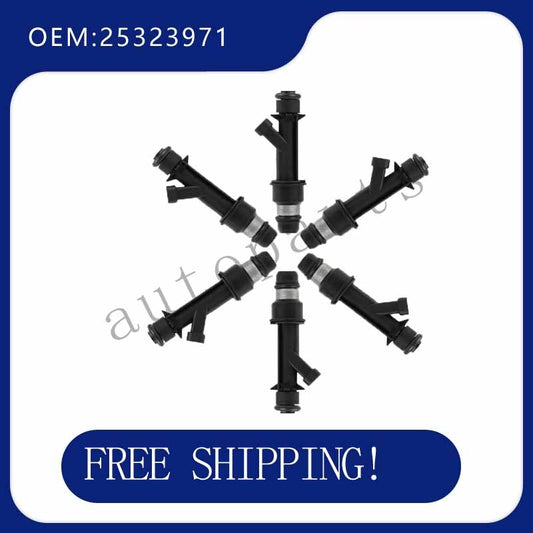 6-pack 25323971 fuel injector nozzles suitable for Chevrolet , for Buick , and for Oldsmobile 3.4L.