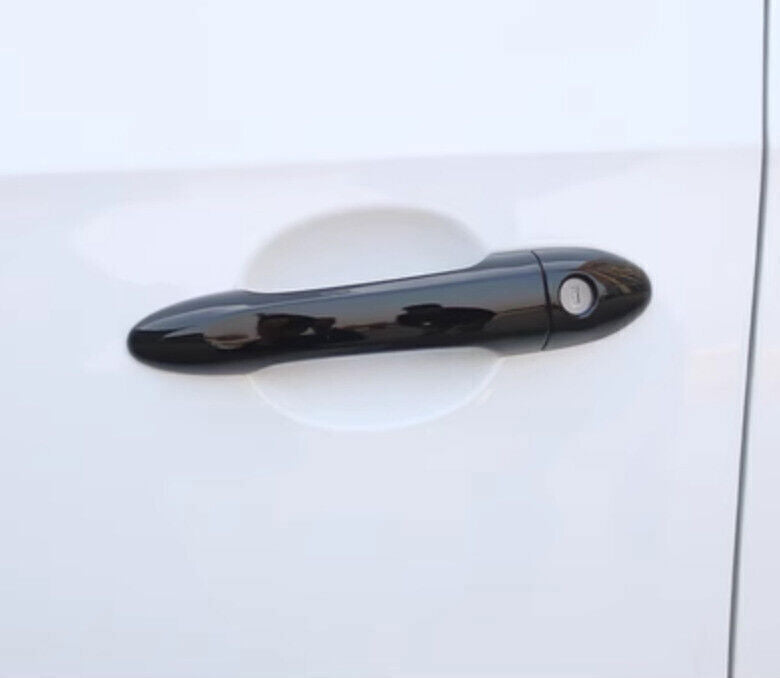 for Kia K5 Optima 2011-2015 Glossy Black Exterior Side Door Handle Cover Trim 8X
