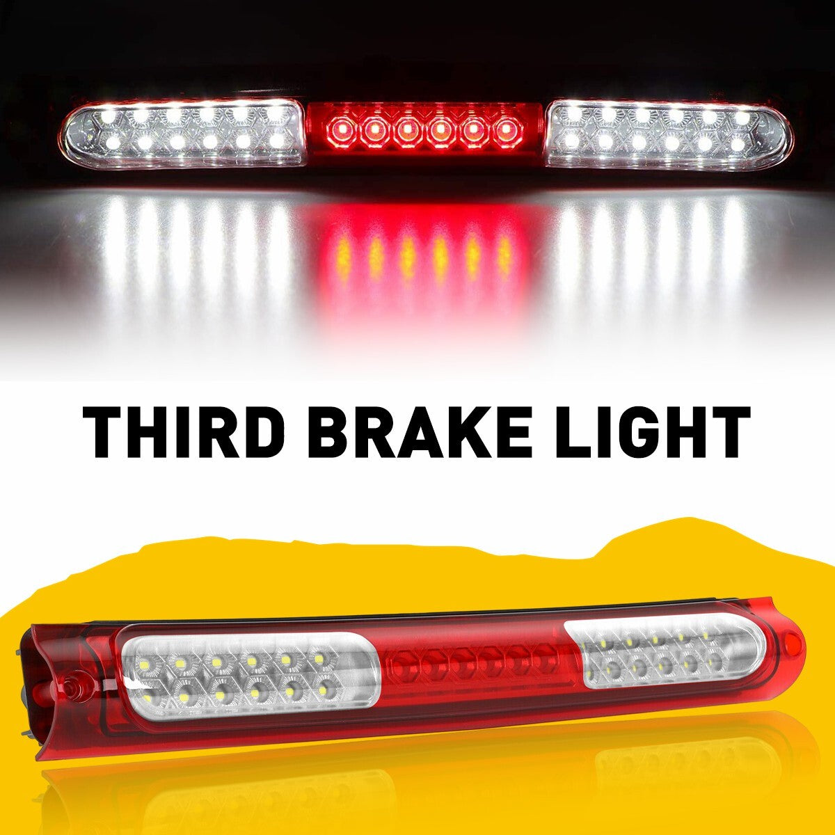 97-03 Gospel Edition F150 Triple LED Red and Green Double Head Bright Surface - v