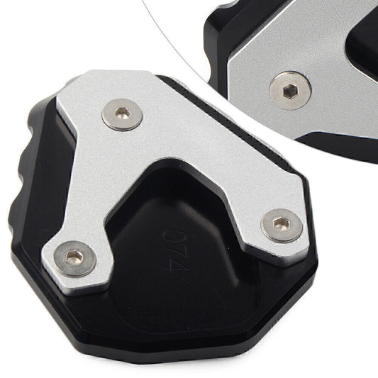 Aluminium Kickstand Side Stand Enlarger Plate for HONDA CB500X 2019-2023 Black Q