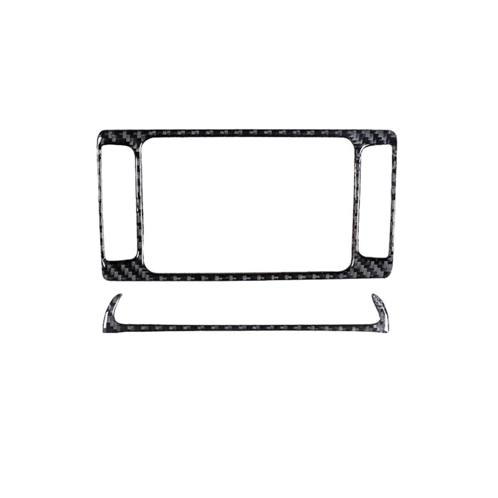 3 Front Door Handle Trim Cover Panel Carbon Fiber for CADILLAC CTS SPORT 2008-UP v
