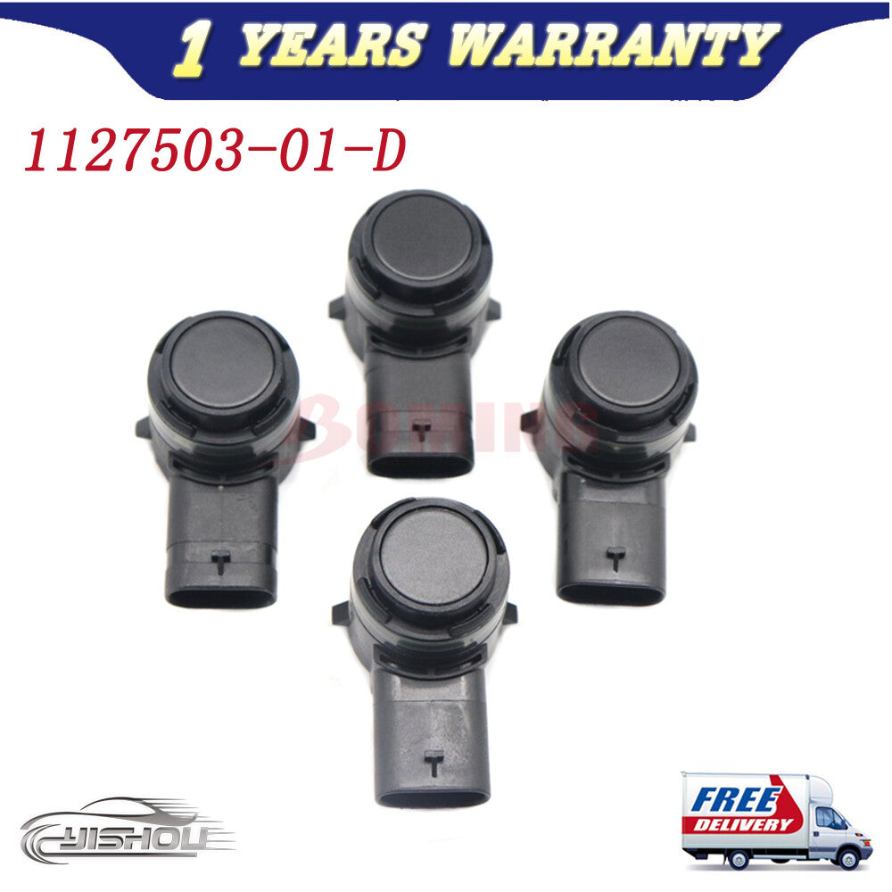 4PCS 1127503-01-D for Tesla Model 3 Y Front Rear Parking Side Bumper Sensor Q