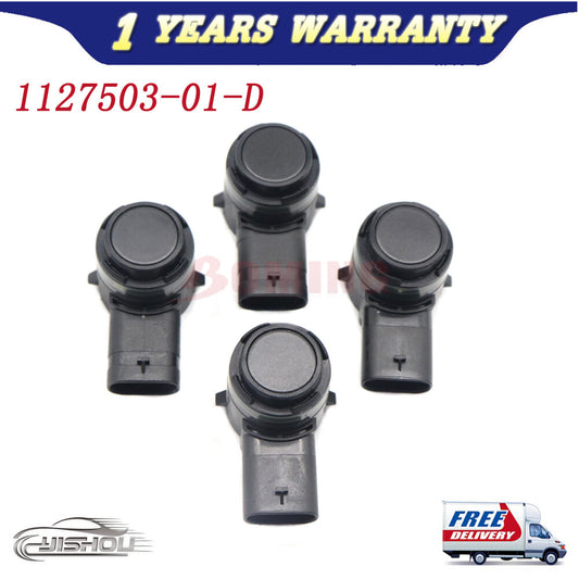 4PCS 1127503-01-D for Tesla Model 3 Y Front Rear Parking Side Bumper Sensor Q