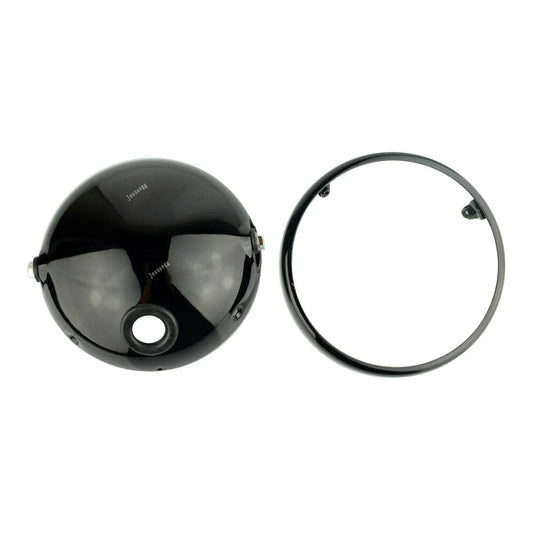 Motorcycle 7 LED Headlight Housing Headlamp Light Cover Bucket Shell for Harley Q