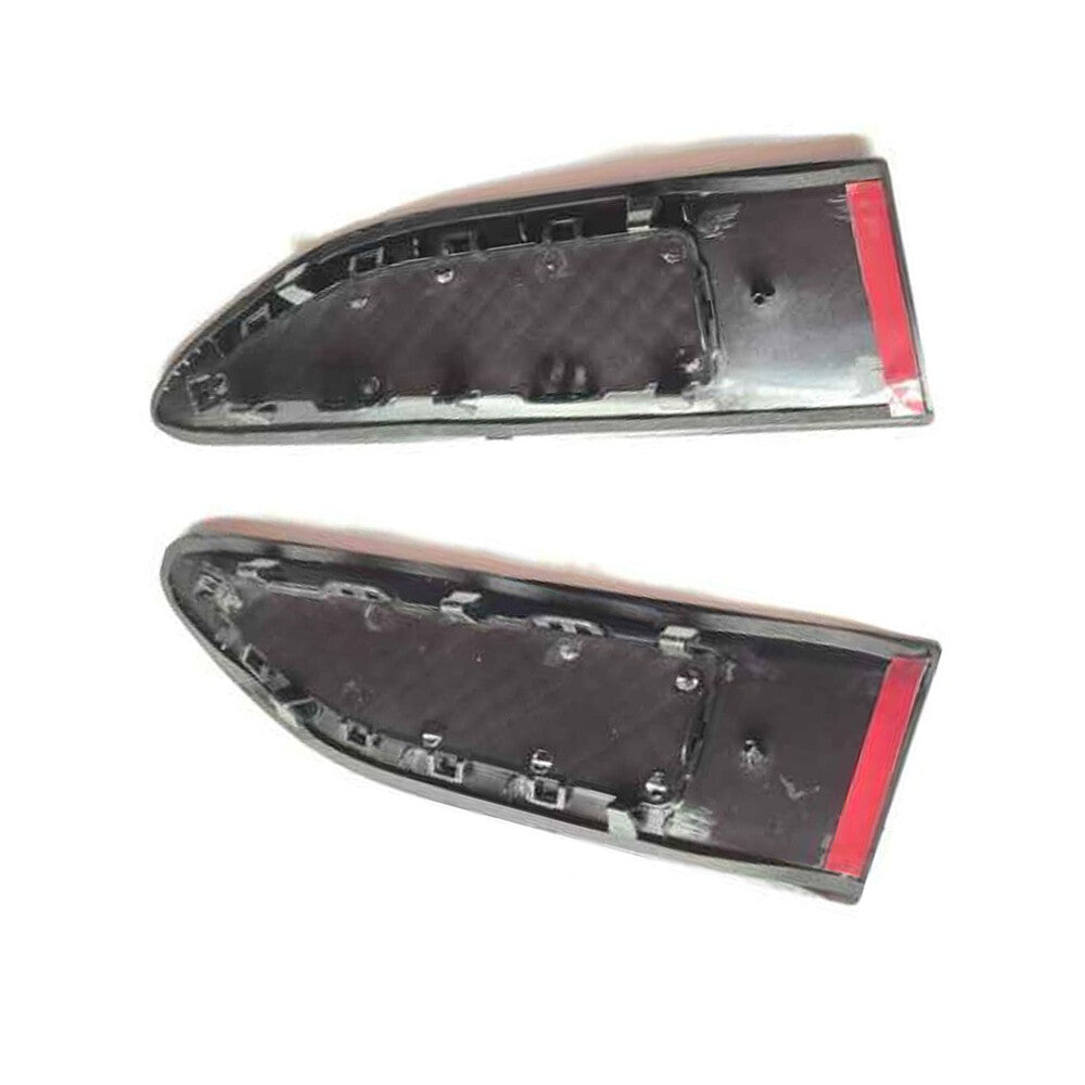 2 Front Left  Right Fender Vent Molding Insert Bezel Black for 2013-2019 Taurus
