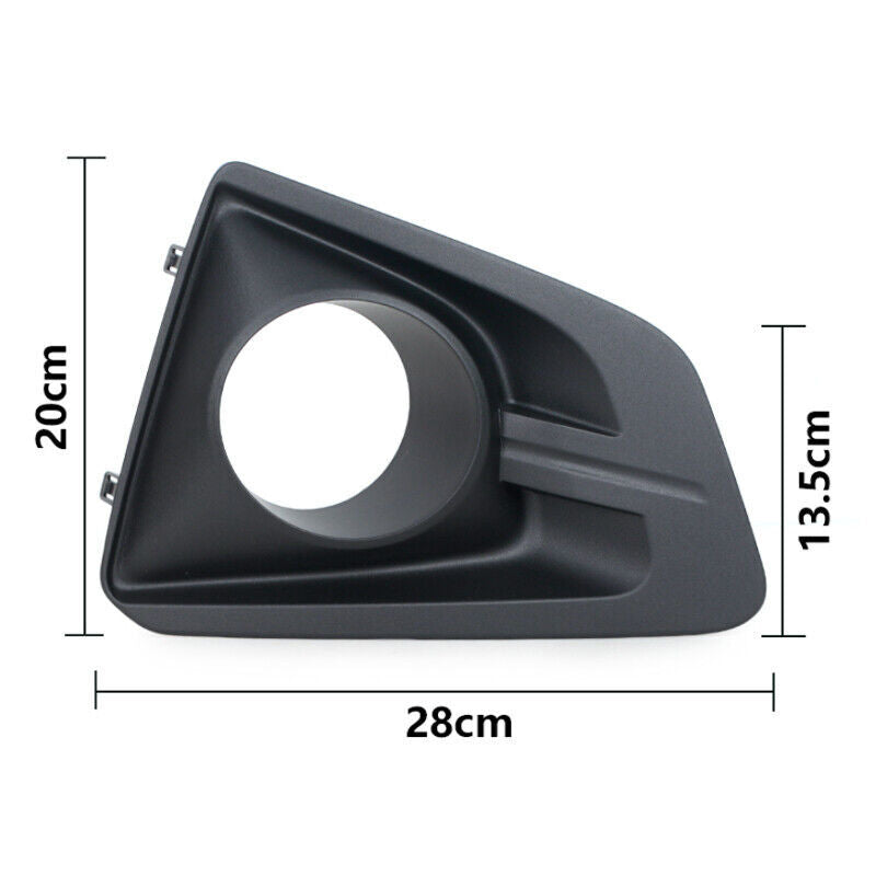 2Pcs Front Bumper Fog lamp Fog lamp cover for Changan Hunter F70