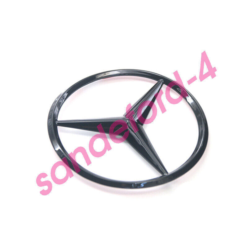 CLS63 AMG Trunk Star Badge, Glossy Black Rear Logo Badge, for Mercedes CLS550 W218
