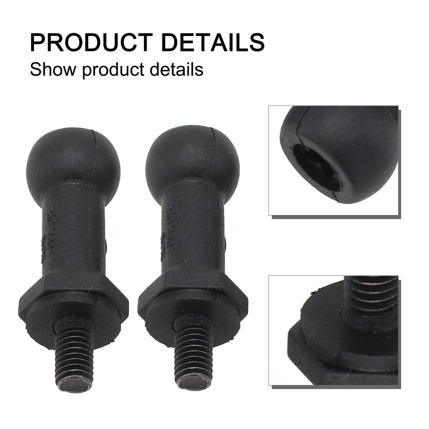 2x Engine Cover Mounting Peg Bolt 03L103164 038103184B for Passat For A3 For A4 v