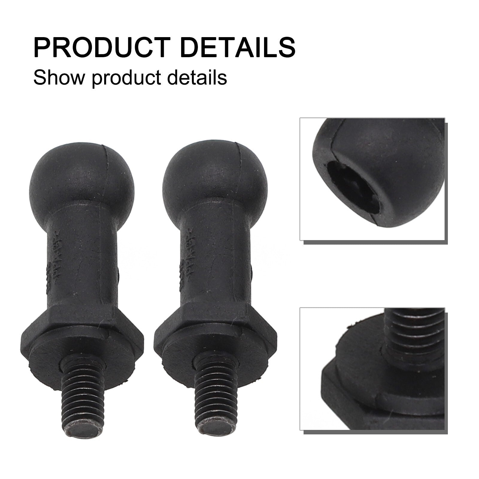 2x Engine Cover Mounting Peg Bolt 03L103164 038103184B for Passat For A3 For A4 v