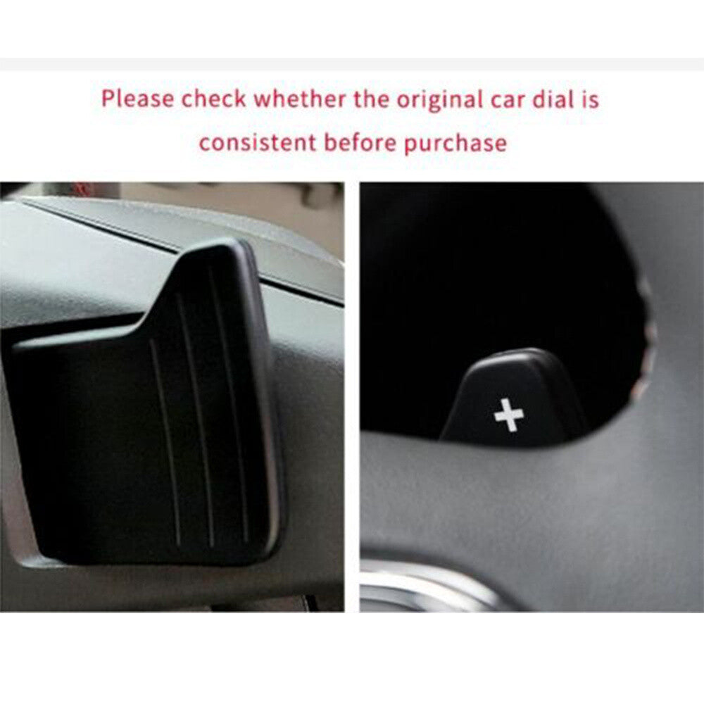 Carbon Fiber Steering Wheel Paddles Shifter for Ford Mondeo /Taurus Edge for Lincoln