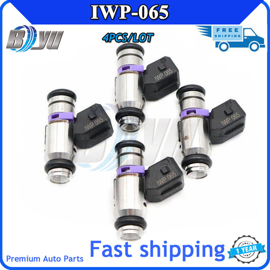 4-pack of fuel injector nozzles IWP-065 for Fiat Palio, UNO Punto, Siena Strada, and Fiorino v