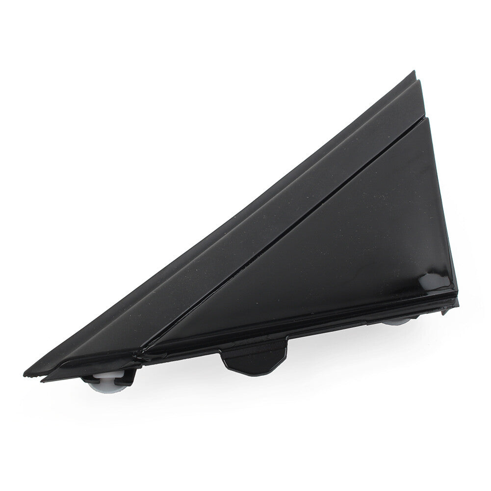 Door Mirror Flag Cover Molding 1SH16KX7AA Left Glossy Black for Fiat 500 2012-19