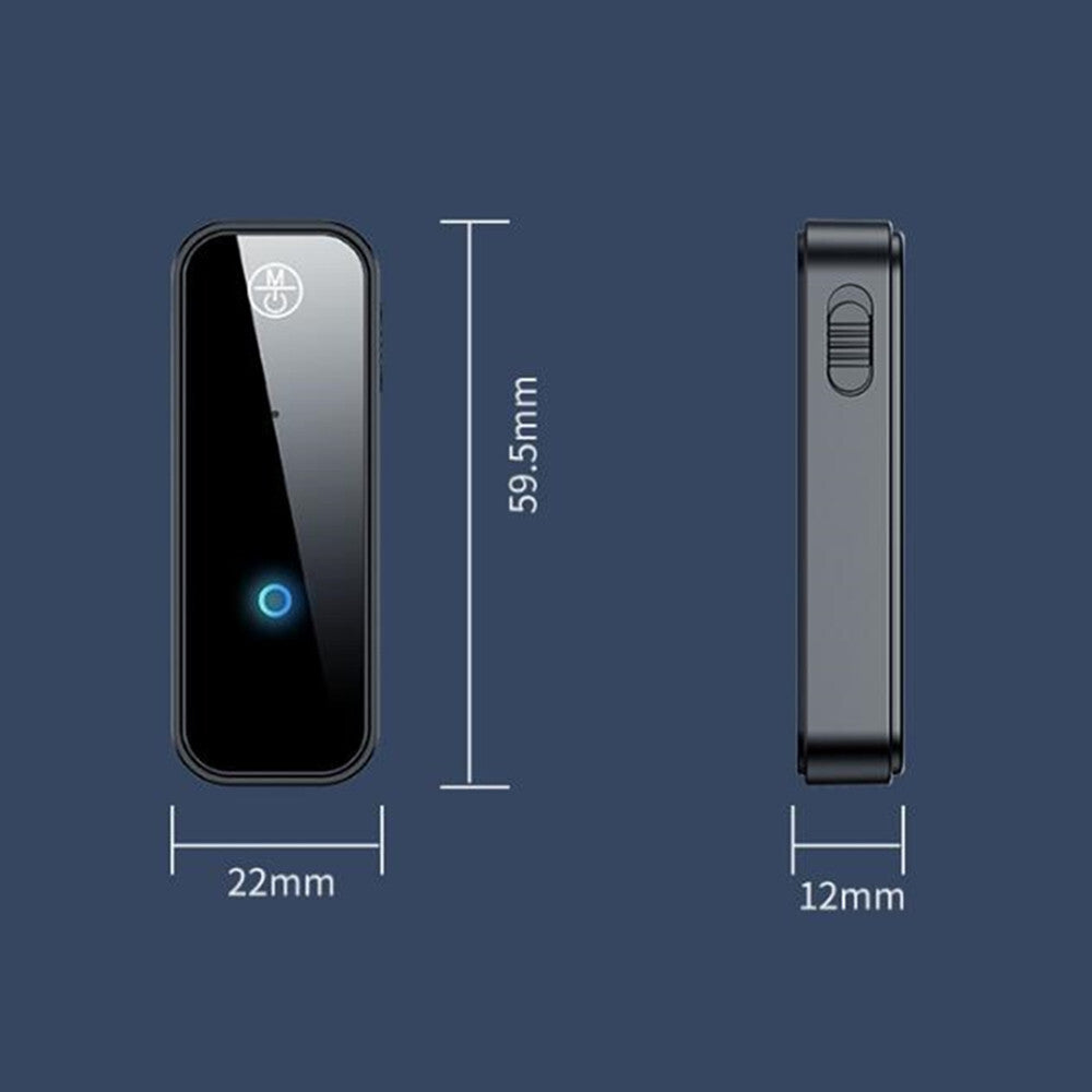 Wireless Bluetooth 3.5mm AUX Audio Stereo Music Car Home Receiver Adapter