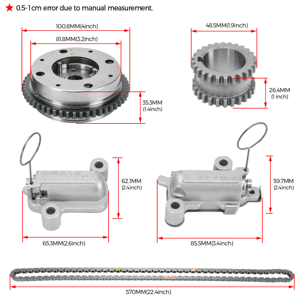 Timing Chain Kit Tool for Ford for Lincoln F150 for Navigator 3.5L V6 DOHC Turbo Lariat