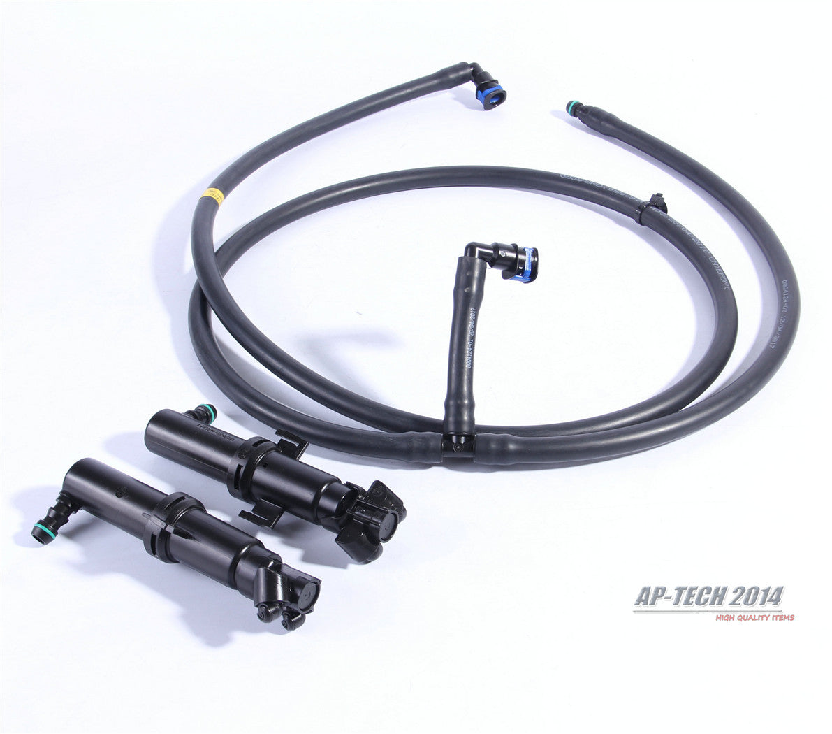 Left Right Side Headlight Washer Sprayer Nozzle Hose Kit for Audi Q5 09-12 Q