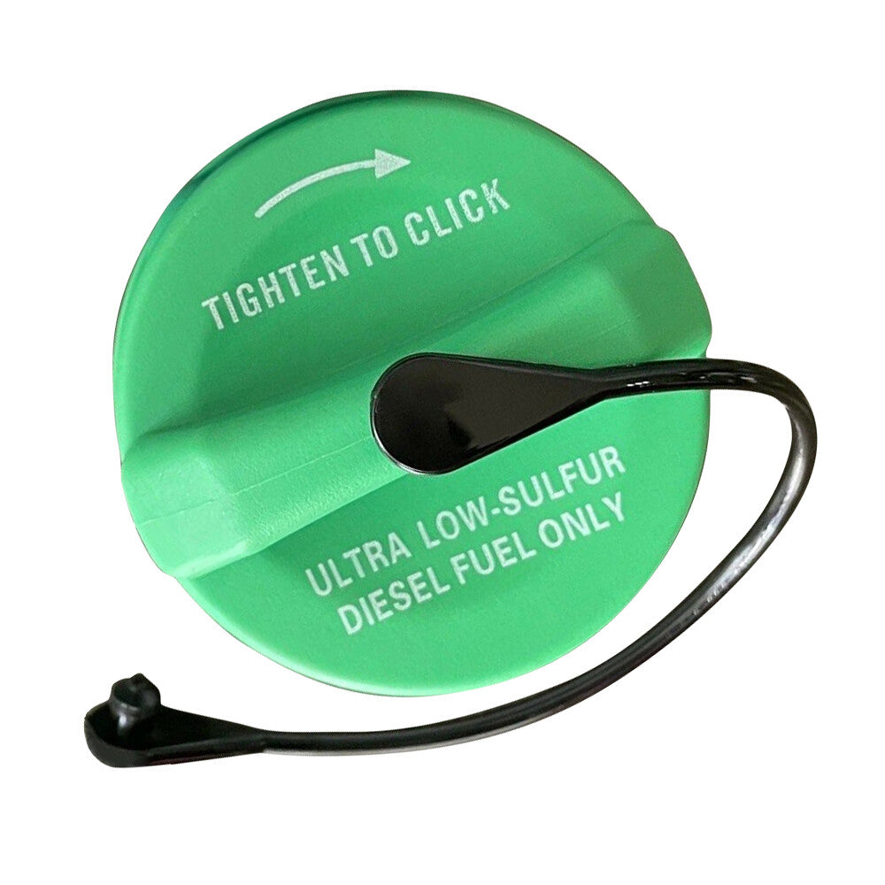 1x Non Locking Low Sulfur Green Diesel Fuel Filler Cap With Tether for Dodge for Ram Q