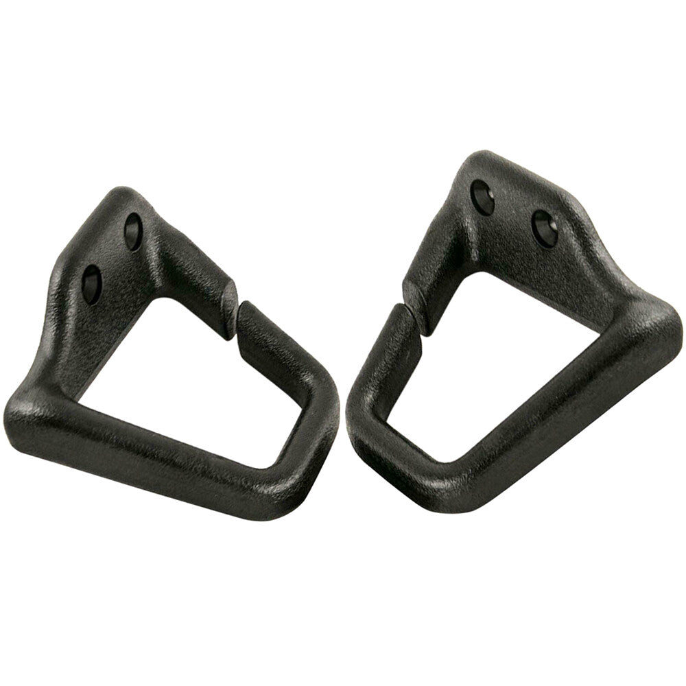 Fits 1993-02 Camaro Firebird Convertible 2 Ebony Black for Seat Belt Shoulder Guides Q
