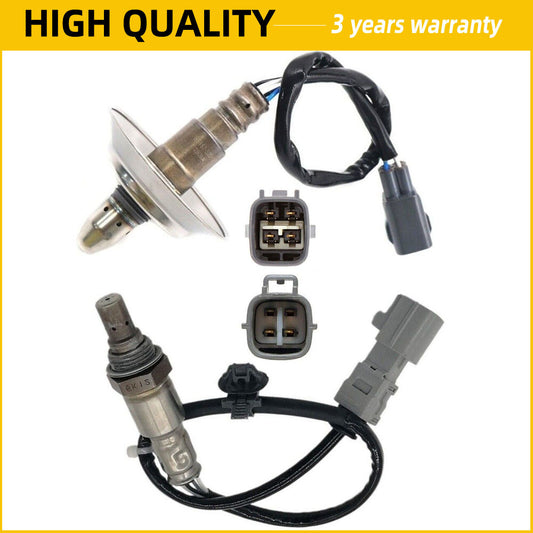 Two-piece set of front and rear oxygen O2 sensors suitable for 2012-2019 for Toyota Prius C 1.5L FHEV Q