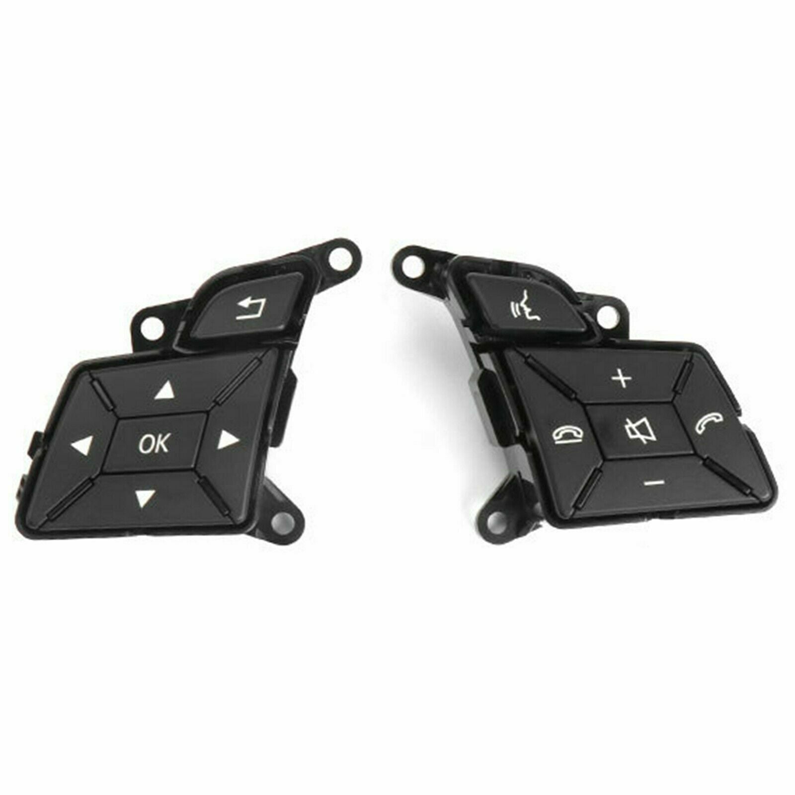 2-Piece Steering Wheel Control Menu Switch Buttons for Mercedes W204 X204 n