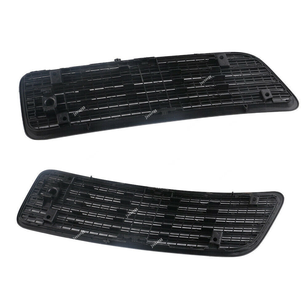 Set of 2 Hood Upper Grill Vent Trim Left  Right for MERCEDES S550 W221 2007-13