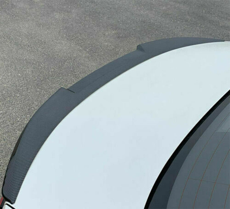 for Toyota for Corolla 2019-2022 Carbon Fiber Rear Spoiler Tail Trunk Lip Wing Bar