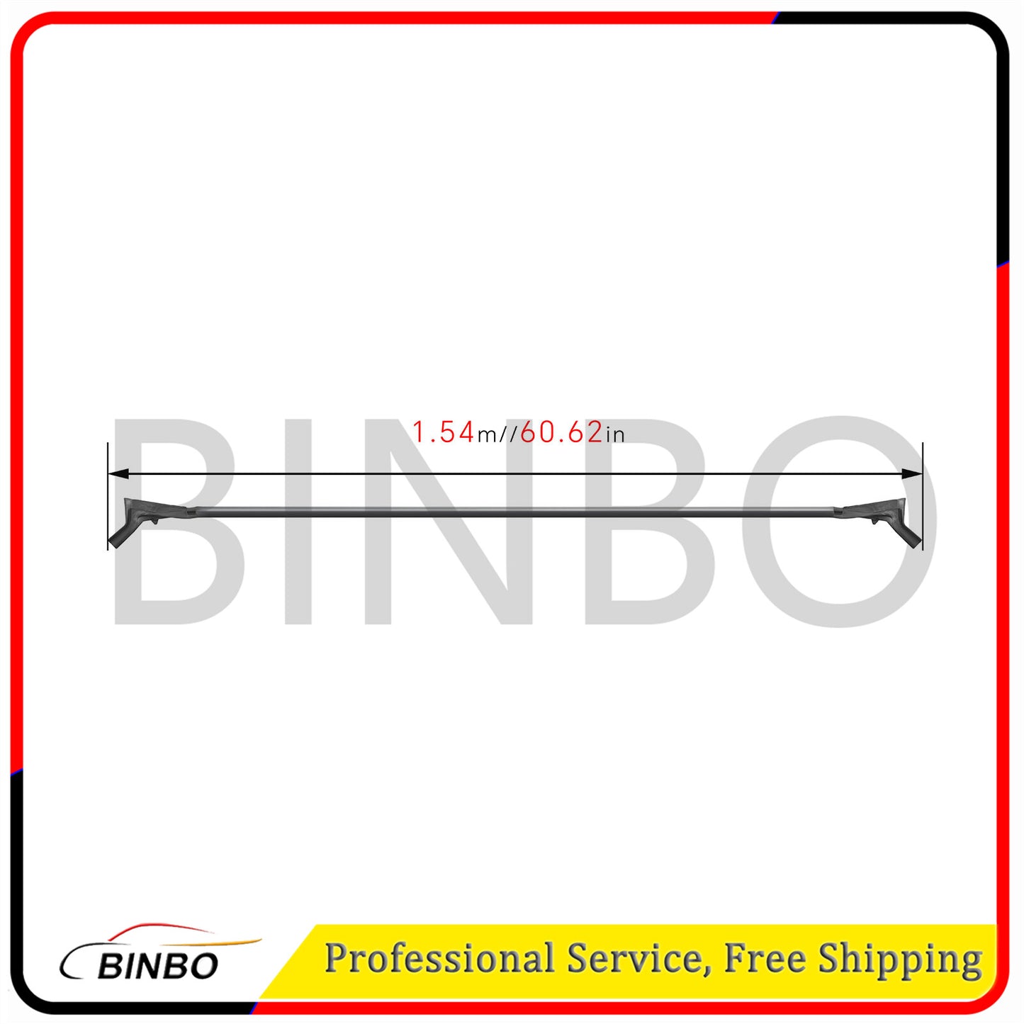 Car Rear Window Lower Moulding Replacement for 7 series E65 2000-2008 Rear Q