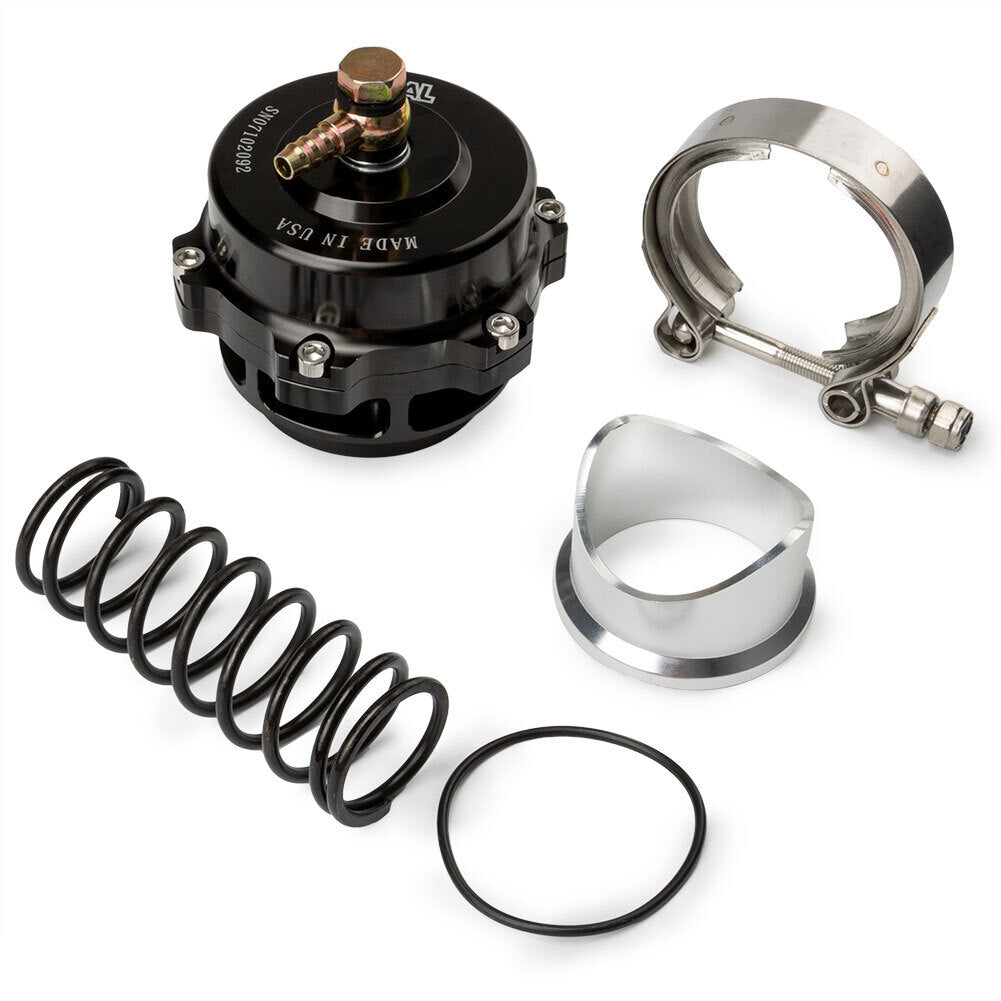 BV50 Series 50mm Blow Off Valve BOV For TIAL Q V-Band Flange 6 PSI Spring