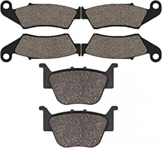 Front Rear Brake Pads Kit for Honda TRX450R Sportrax 450 TRX450ER 2004-2012 2009