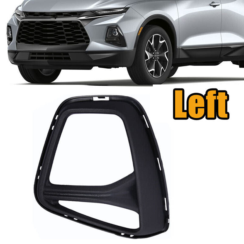 Left Side Front Fog Lamp Bezel Lights Trim Cover for Chevy Blazer 2019-2022