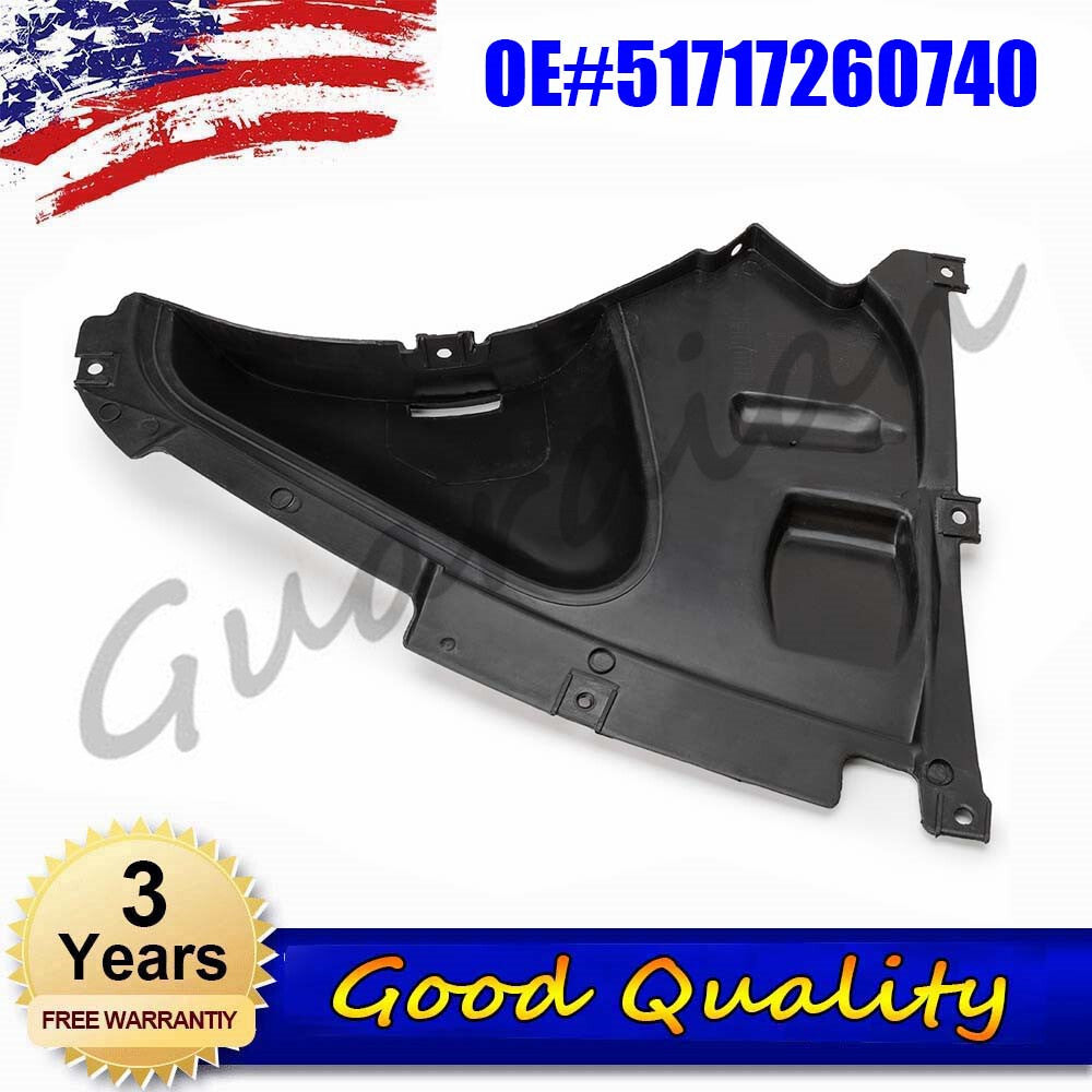 Right front fender liner splash guard 517260740 for BMW ACTIVE HYBRID 3 335I